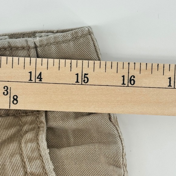 Old Navy Men Khaki Cargo Shorts Tan Cotton 30 (Fits 31) Gorpcore Skater Utility - Picture 6 of 7